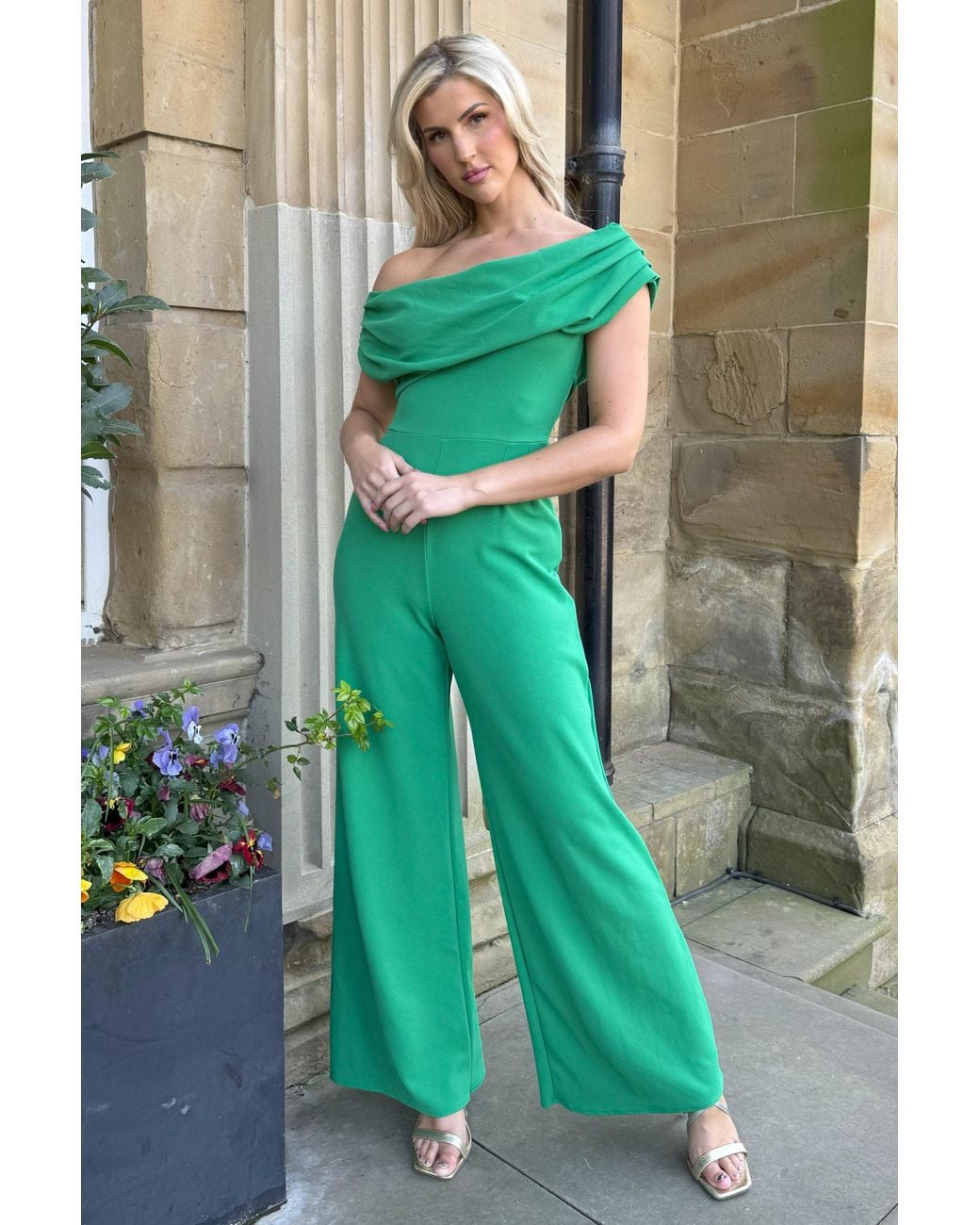 Atom Label Green Venice Jumpsuit