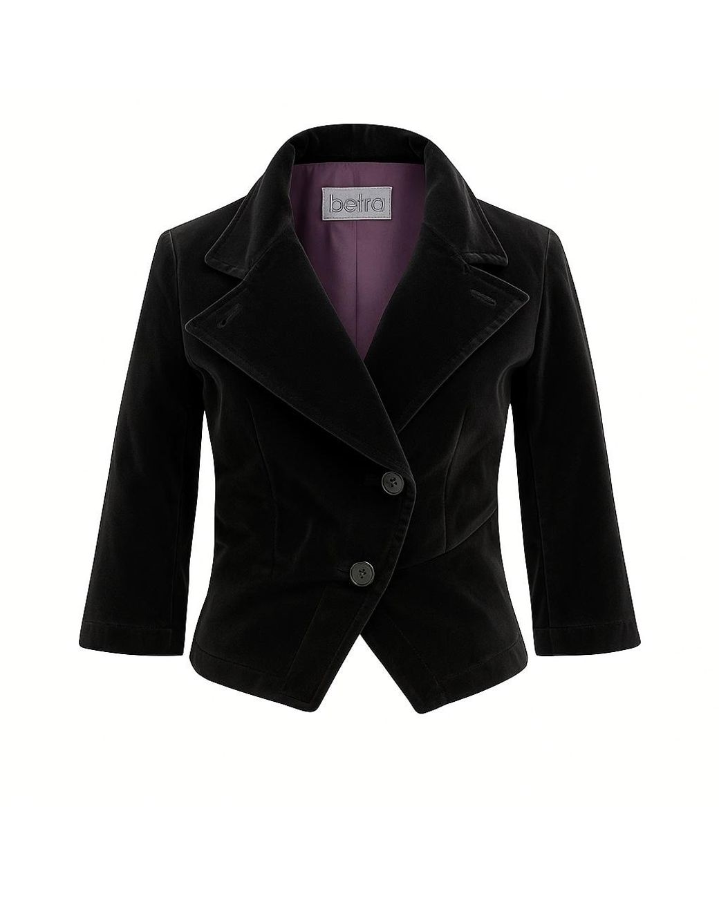 BEIRA Black Elena Jacket Velvet
