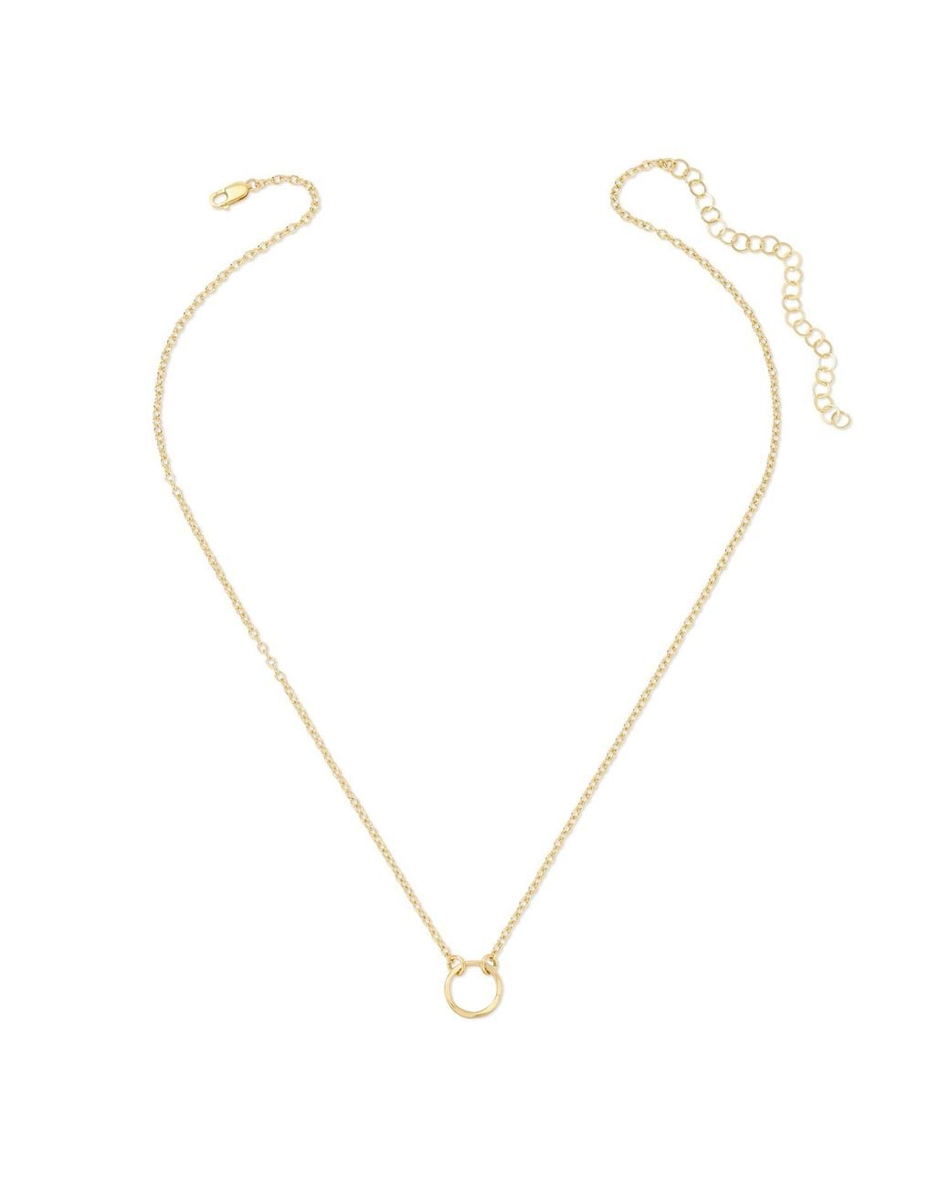 Heather Hawkins Jewelry Metallic Hammered Circle Necklace