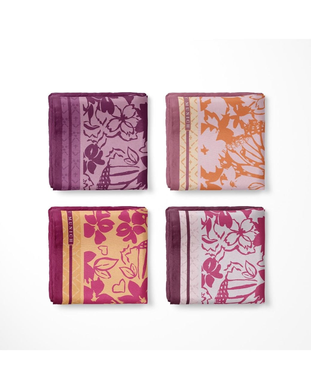 Lamberty Munich Pink Spring Florals