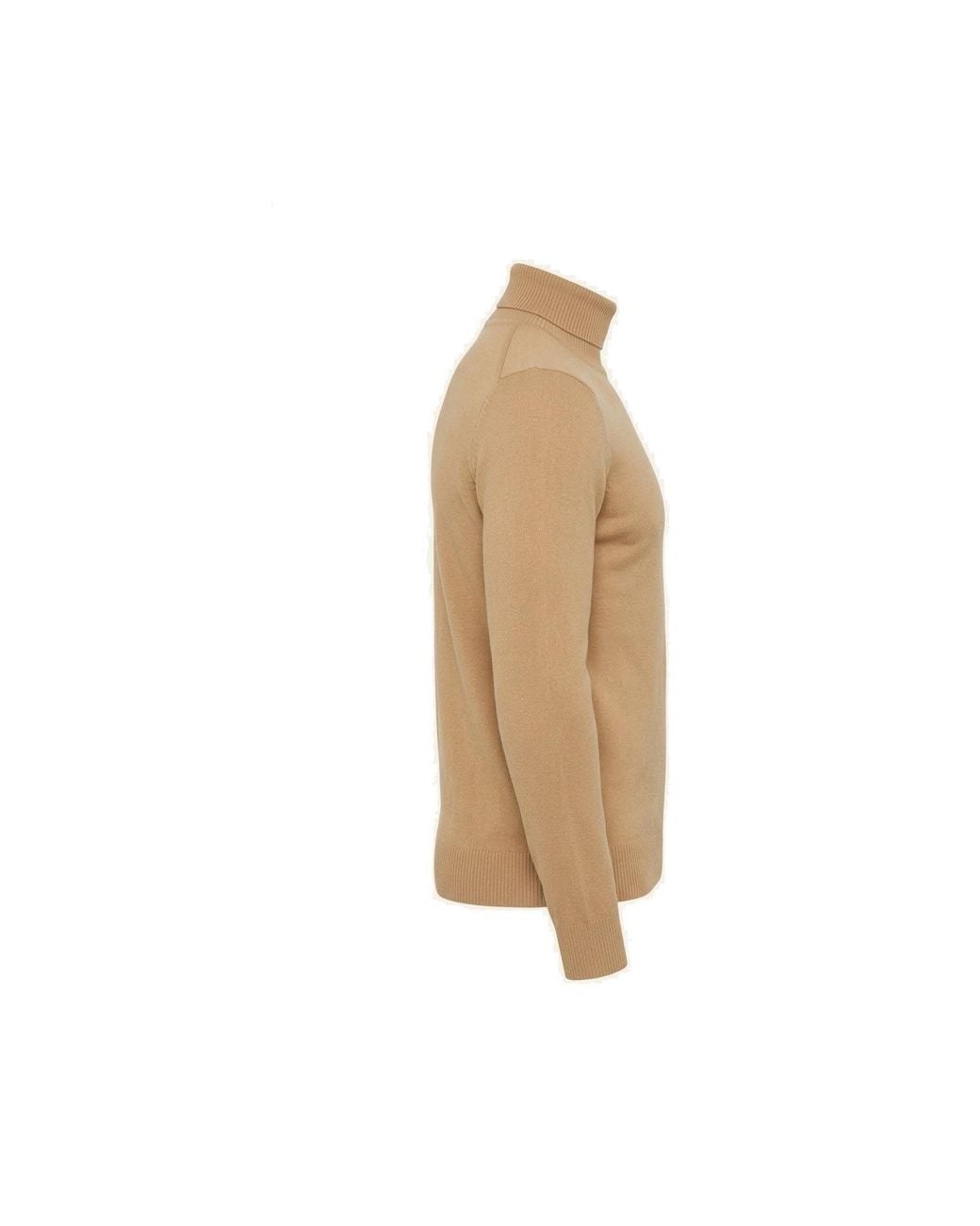Ron Tomson Natural Neutrals Roll Neck Knit Sweater for men