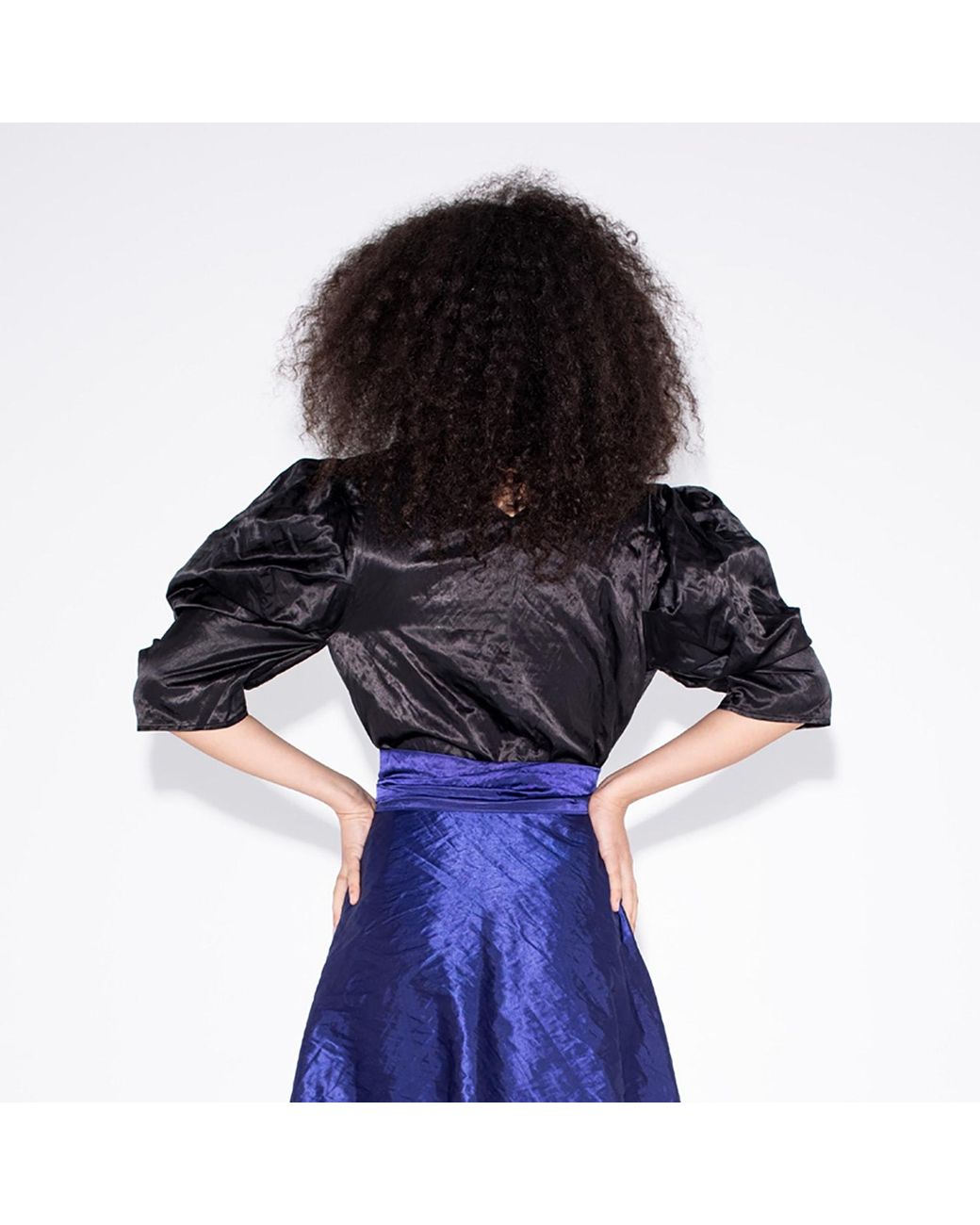 Bianca Popp Black Victorian Sleeves Blouse