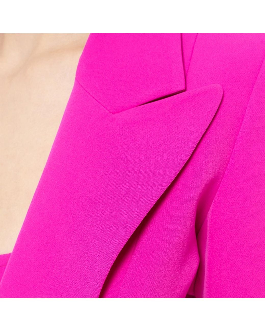 Nissa Pink Cropped Blazer