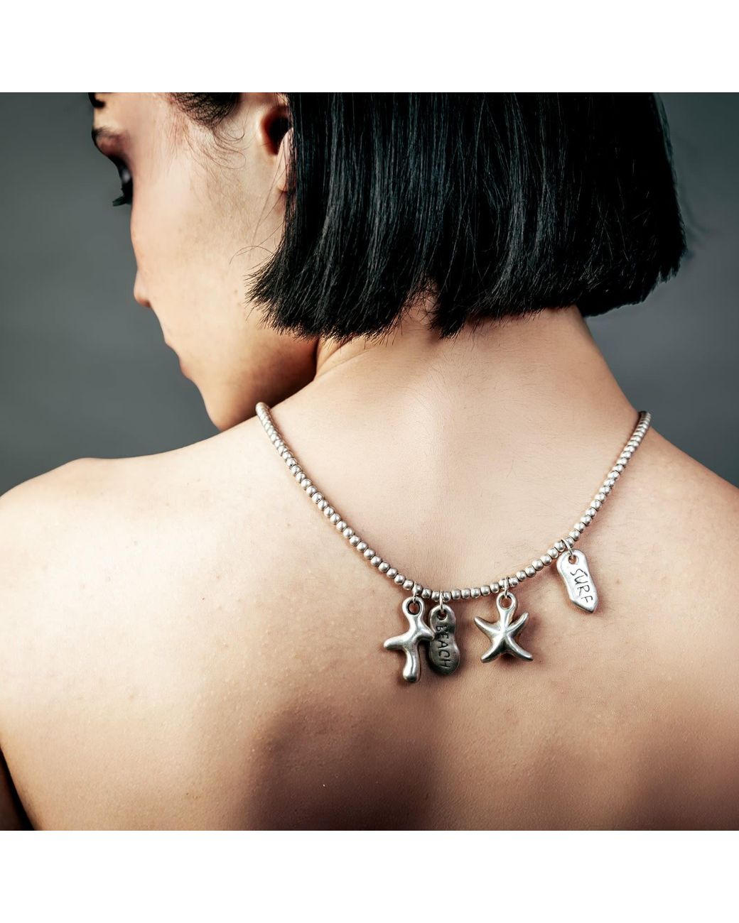 Altar™ Ornaments Co. Metallic Tidal Necklace for men