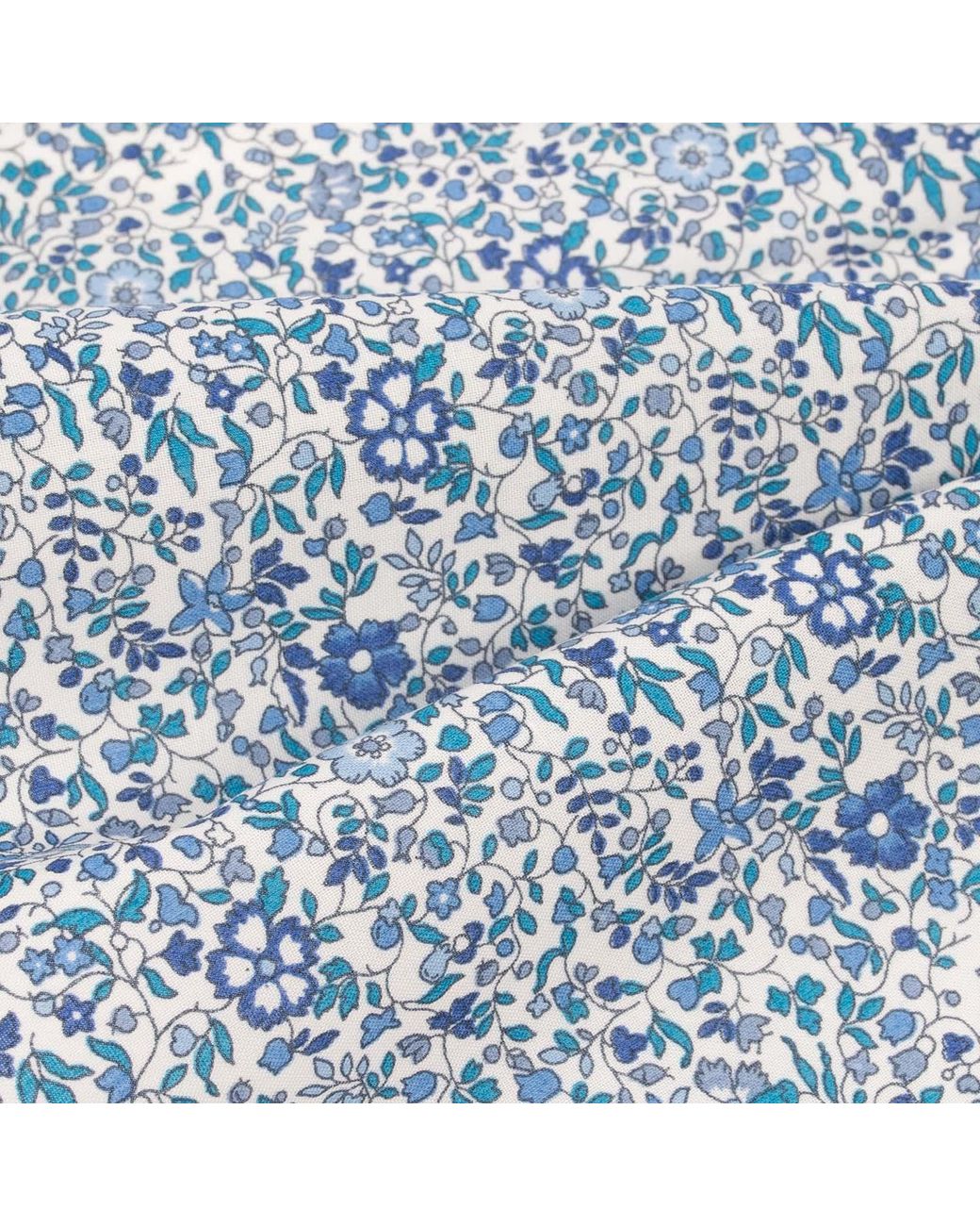 LE COLONEL Blue Liberty Katie & Millie Tie for men