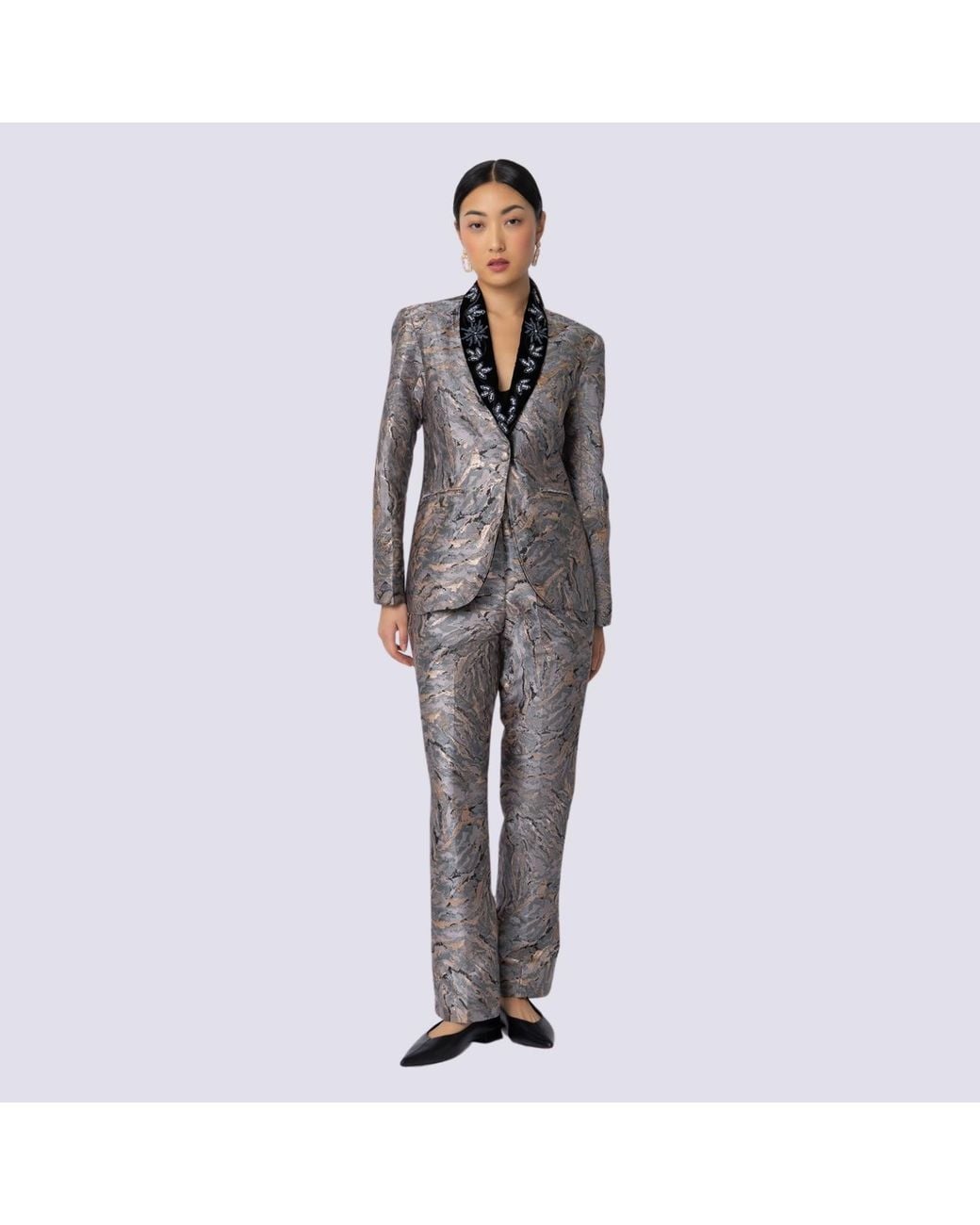 Raishma Gray Flavia Trousers