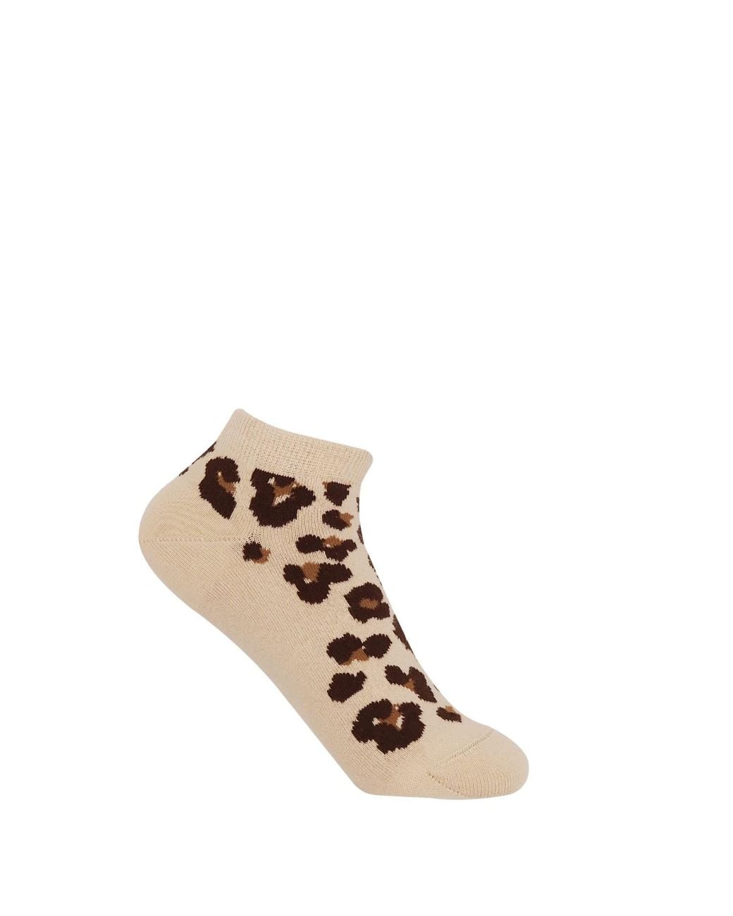 Peper Harow - Made in England Metallic Leopard & Zigzag Trainer Socks Bundle
