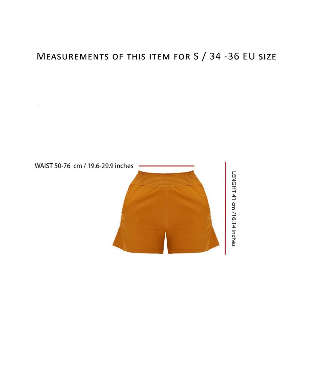 Mirimalist Brown Cinnamon Shorts