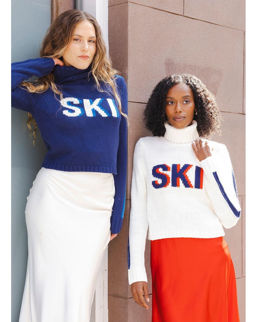 Ellsworth & Ivey Blue Jade Turtleneck Sweater