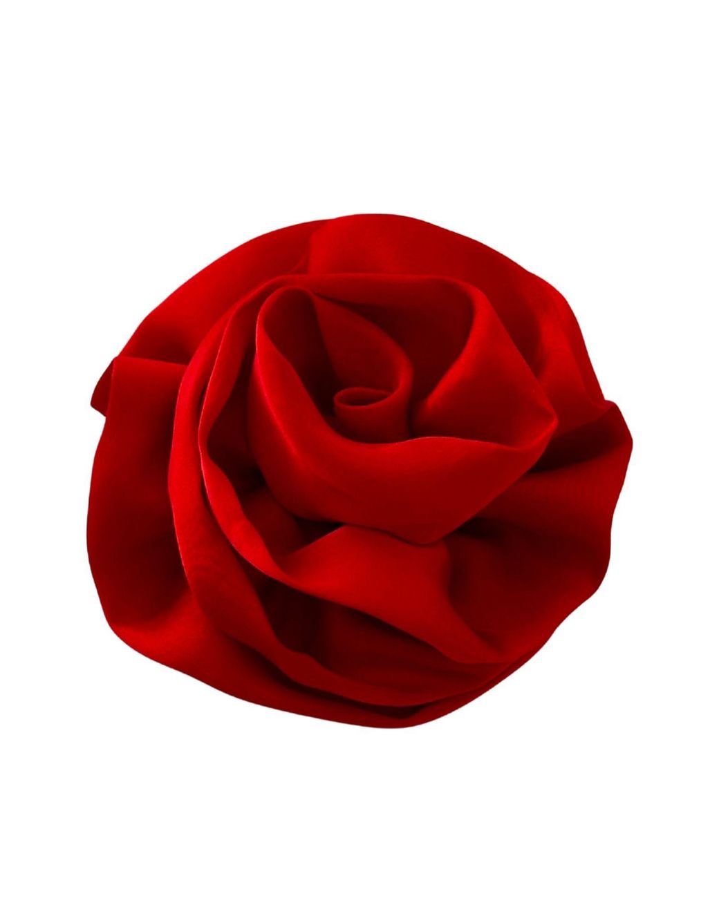 Sylk Red Flower Hair Clip