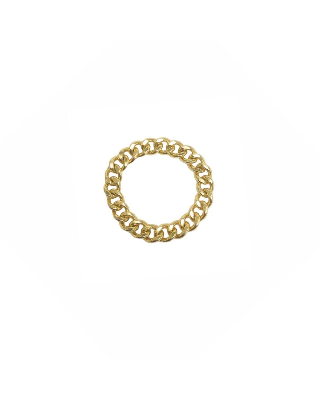 Aki Roc Jewelry Metallic Serenity Curb Chain Ring
