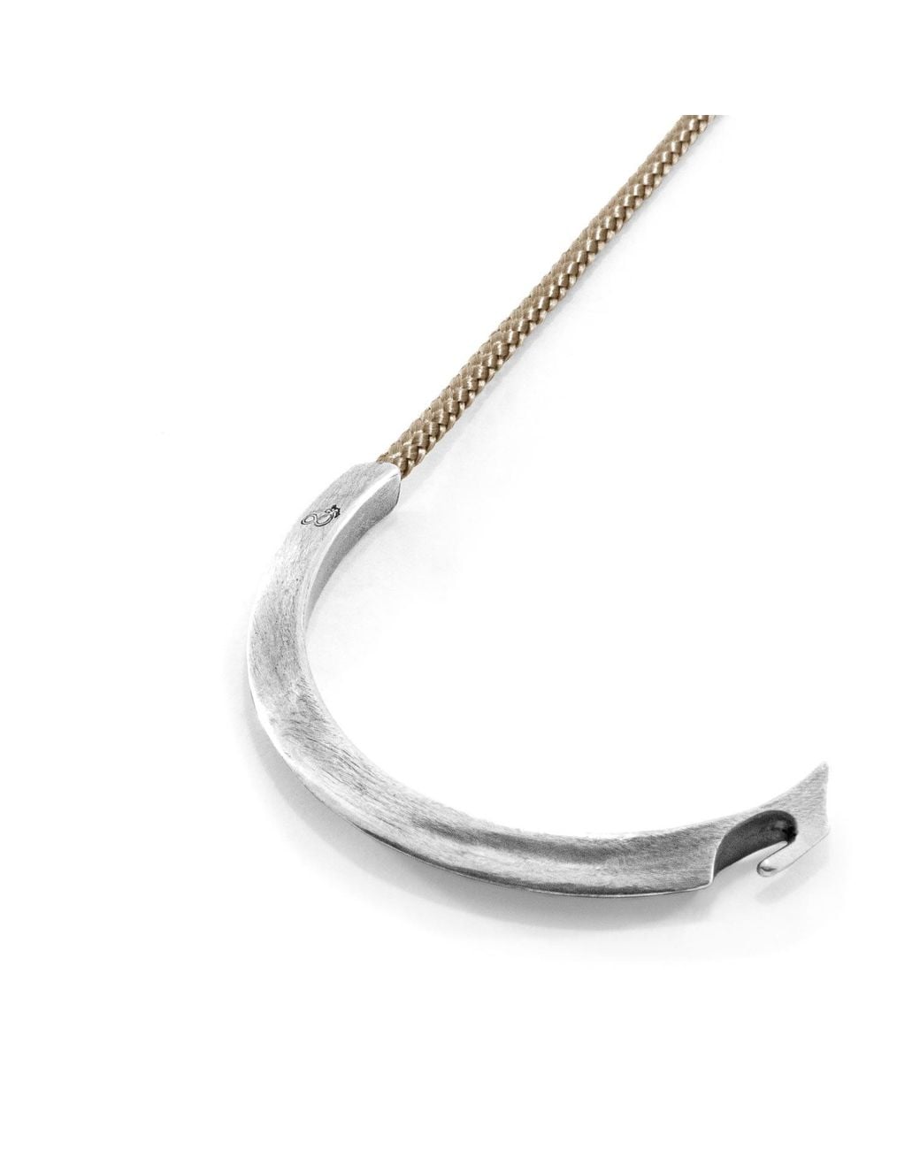 Anchor and Crew Metallic Sand Hove & Rope Bracelet for men