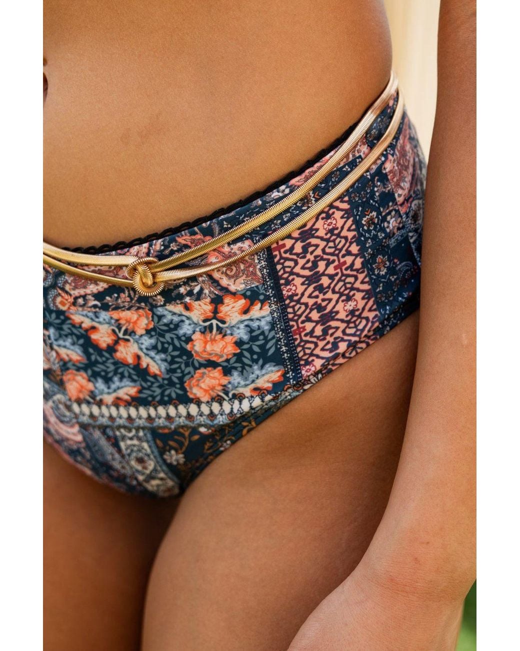 IVY SWIMWEAR Blue India Bottom