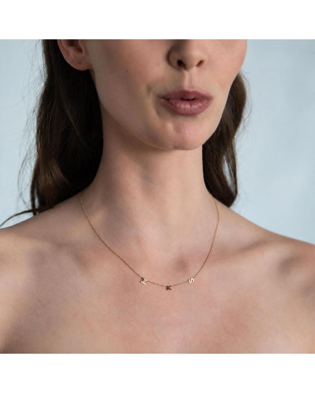 Heather Hawkins Jewelry Metallic Mrs Spaced Out Fine Jewelry Fourteen Karat Necklace