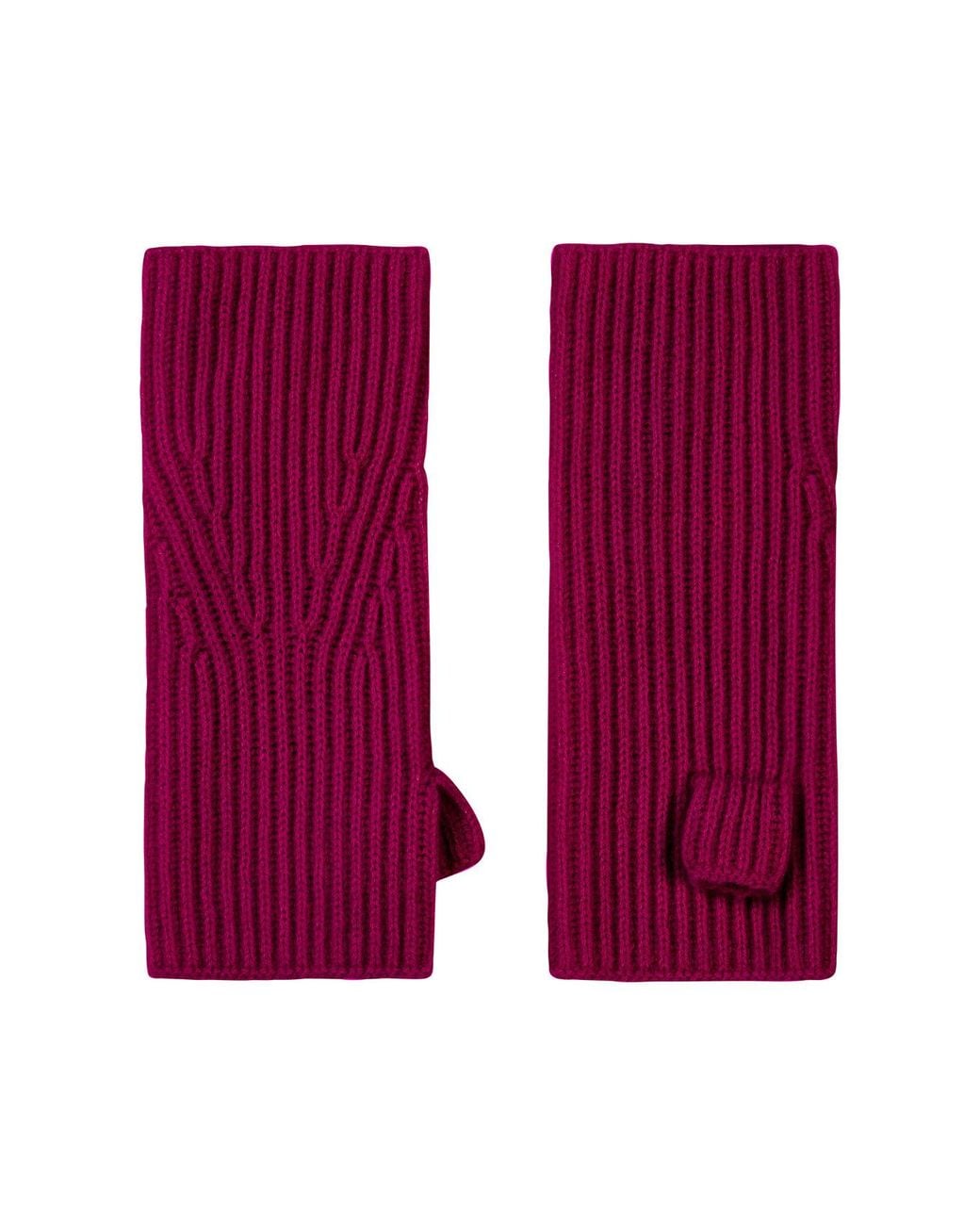 Loop Cashmere Purple Cashmere Mitt
