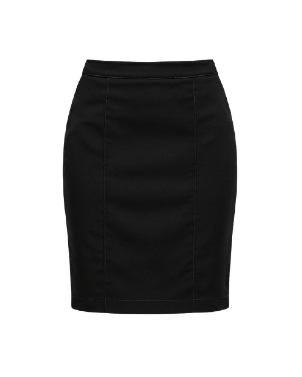 Conquista Black Classic Pencil Skirt – Timeless, Elegant, & Office-Ready