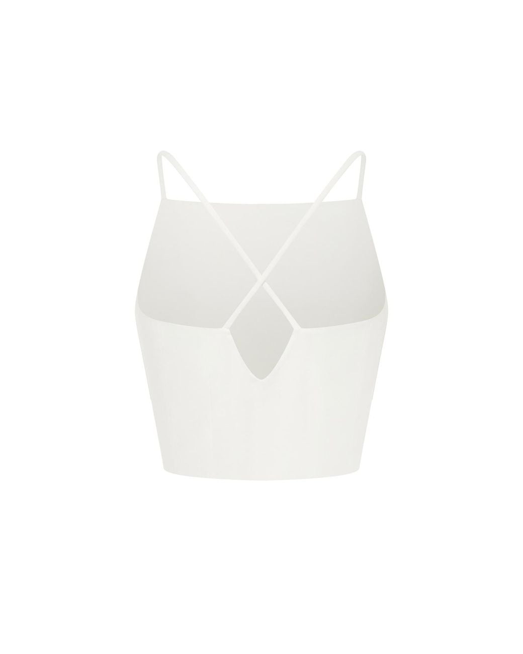 Emma Wallace White Kit Top -Off