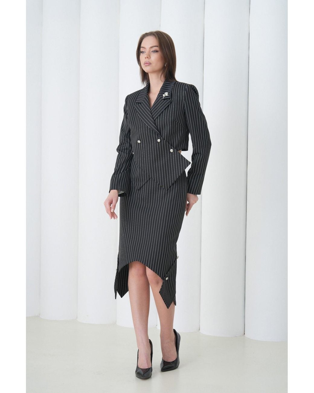 Lumina Eligma Black Sovereign Crop Jacket