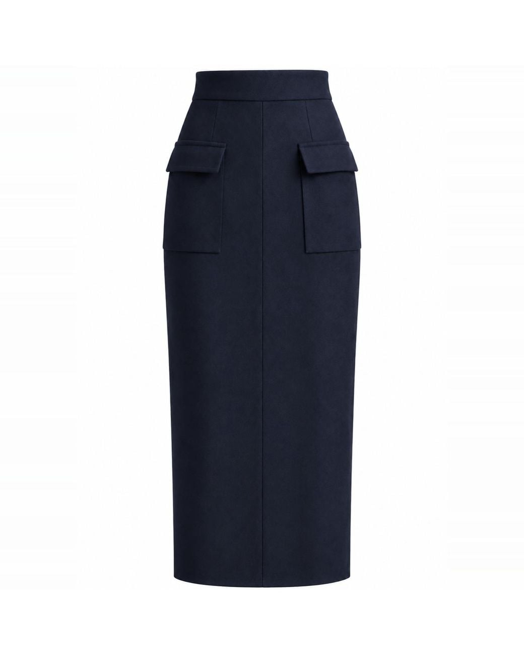 The Ethos Studio Blue Pillar Skirt