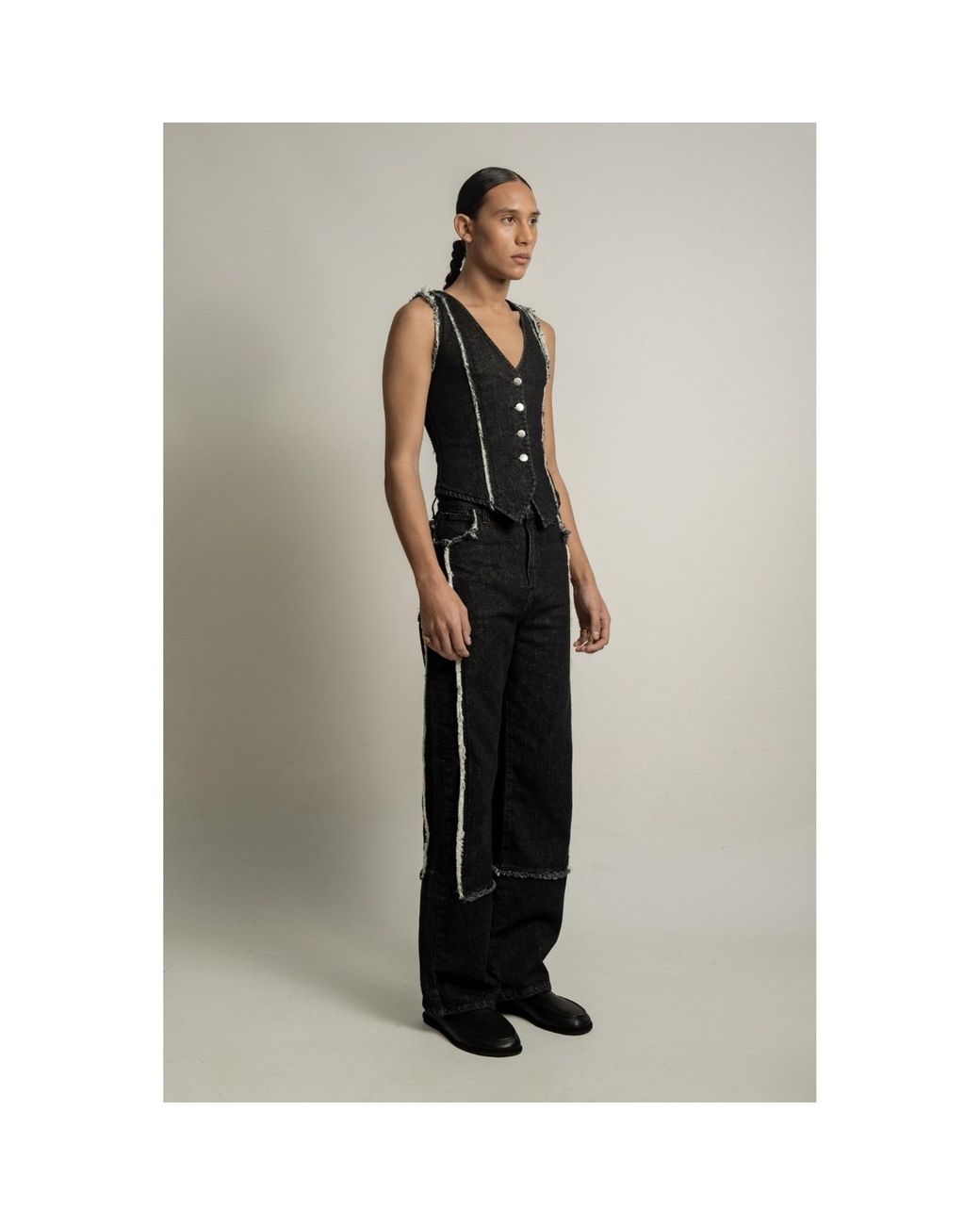 Van Brussel Black Saint Jacques Vest