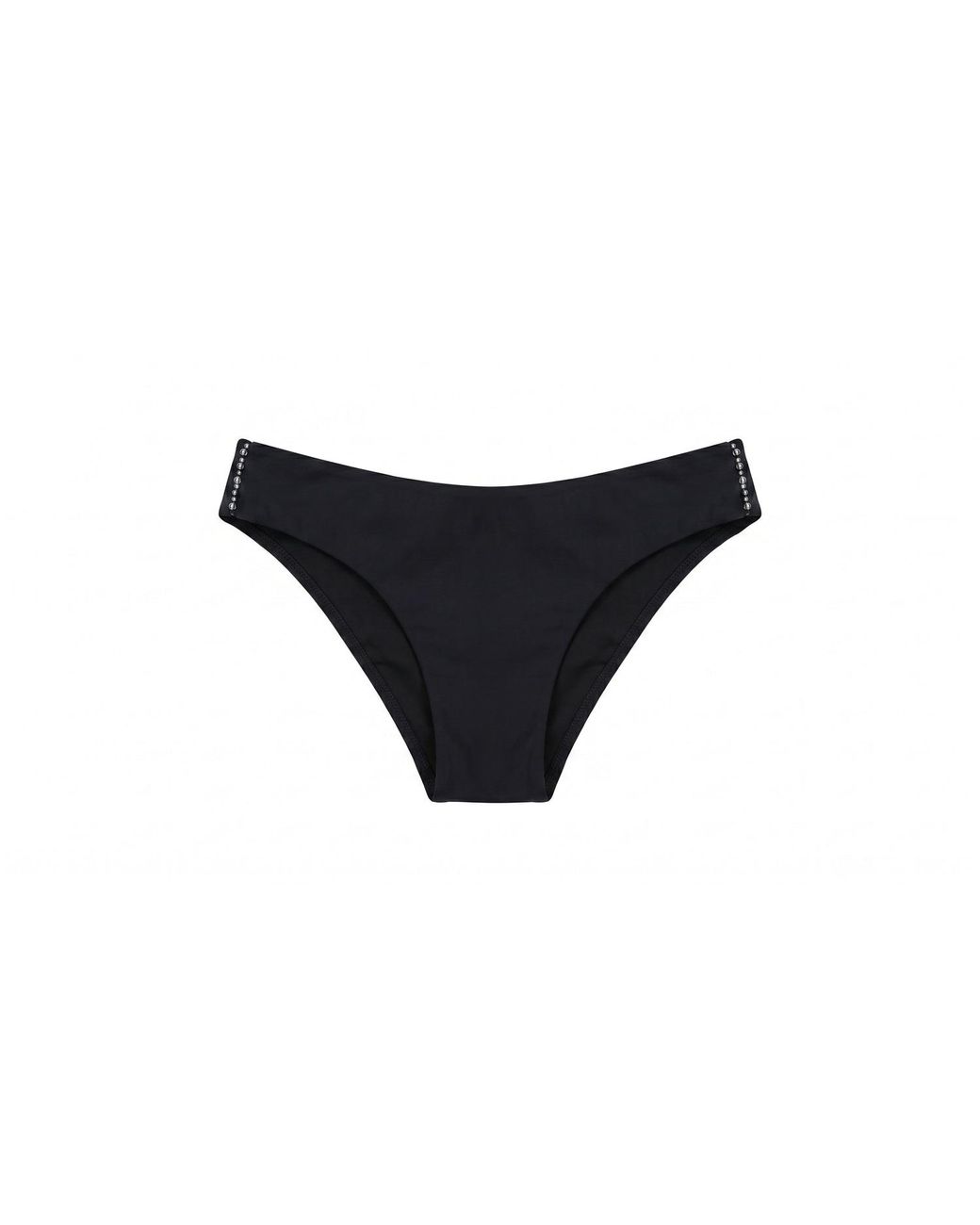 Raw Potential Black Yara Moderate Bikini Bottoms