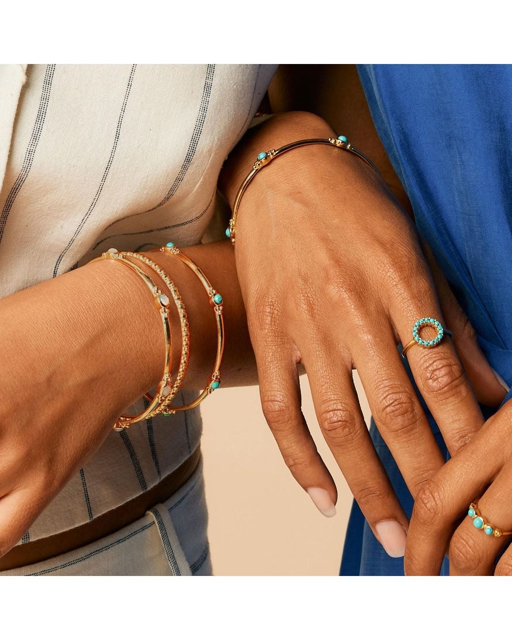 Charlotte's Web Jewellery Metallic Holi Jewel Bangle