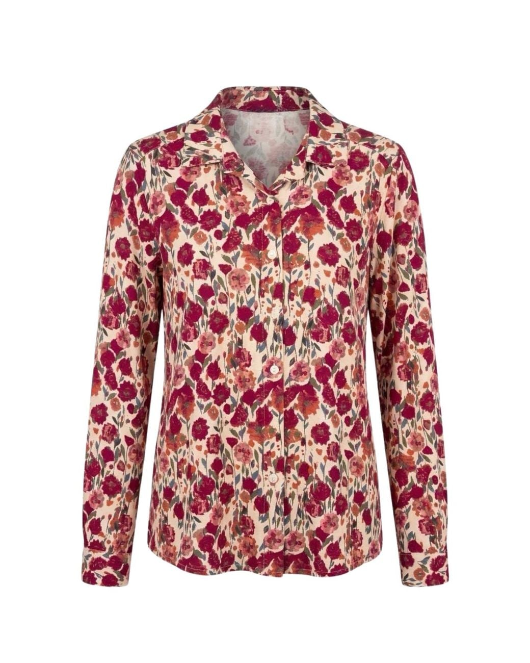 At Last Red Neutrals Willow Shirt