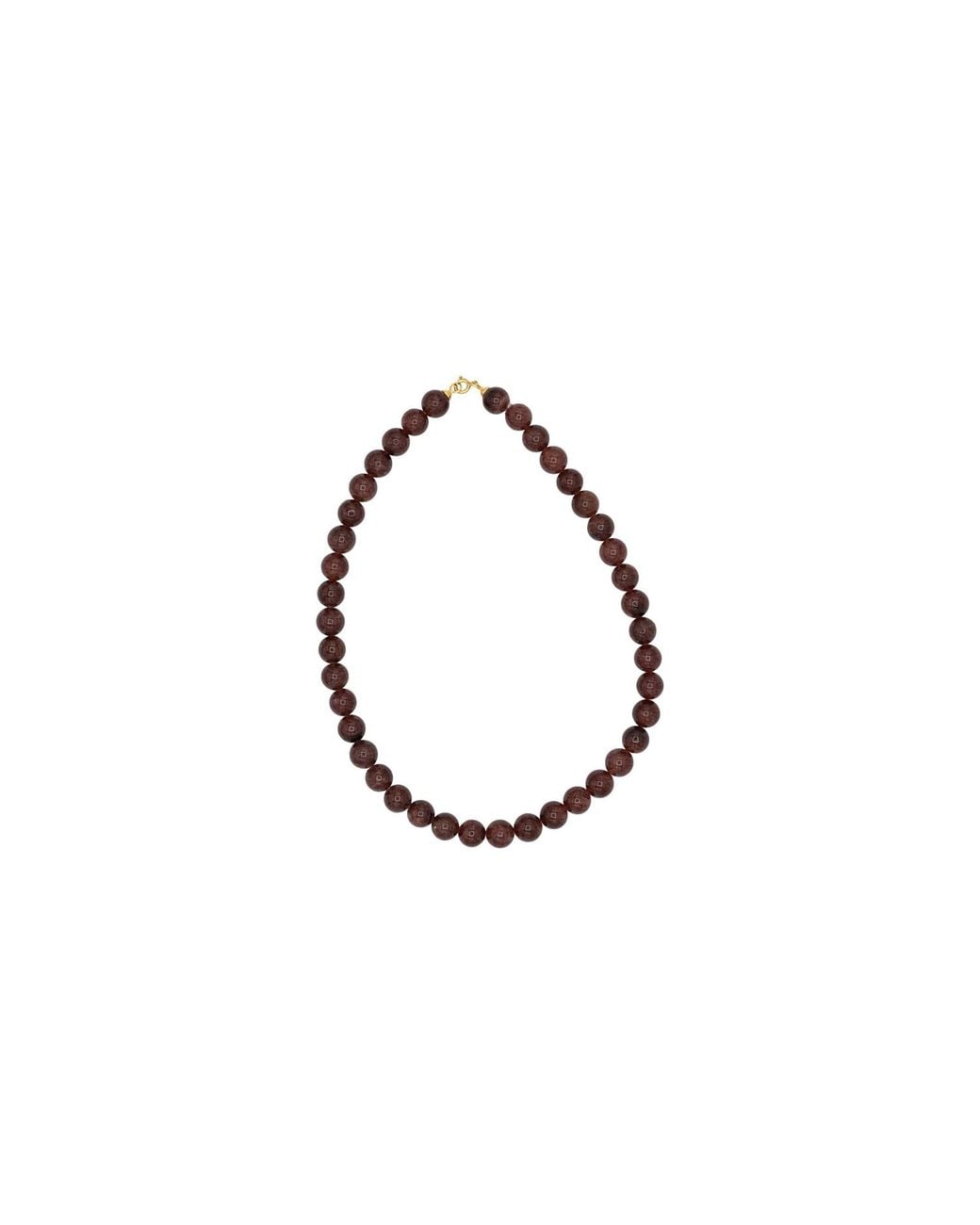 LABRO Metallic Strawberry Quartz Necklace
