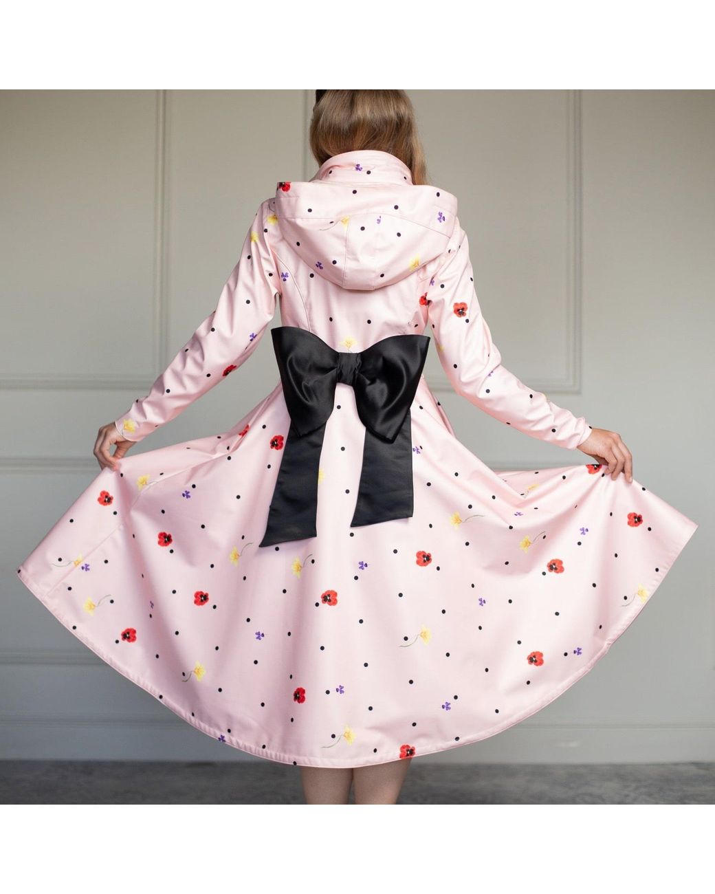 RainSisters Black Bow Belt