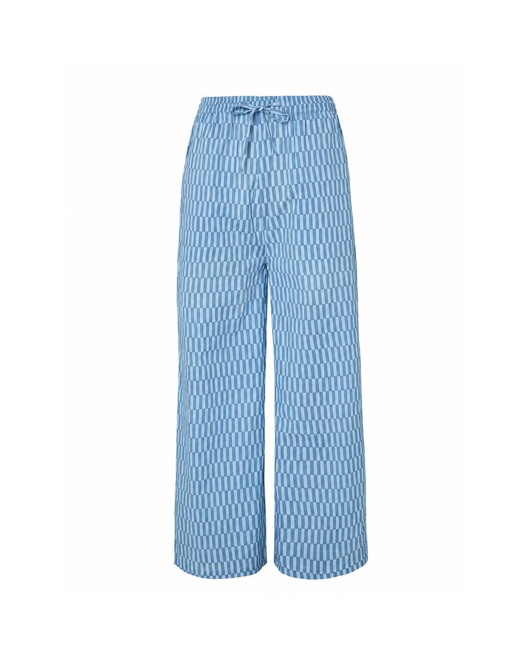 Par & Escala Blue Matilda Pants