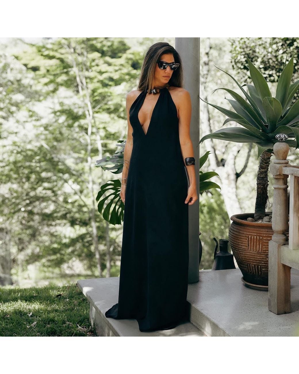 Kipépéo Black Samantha Dress