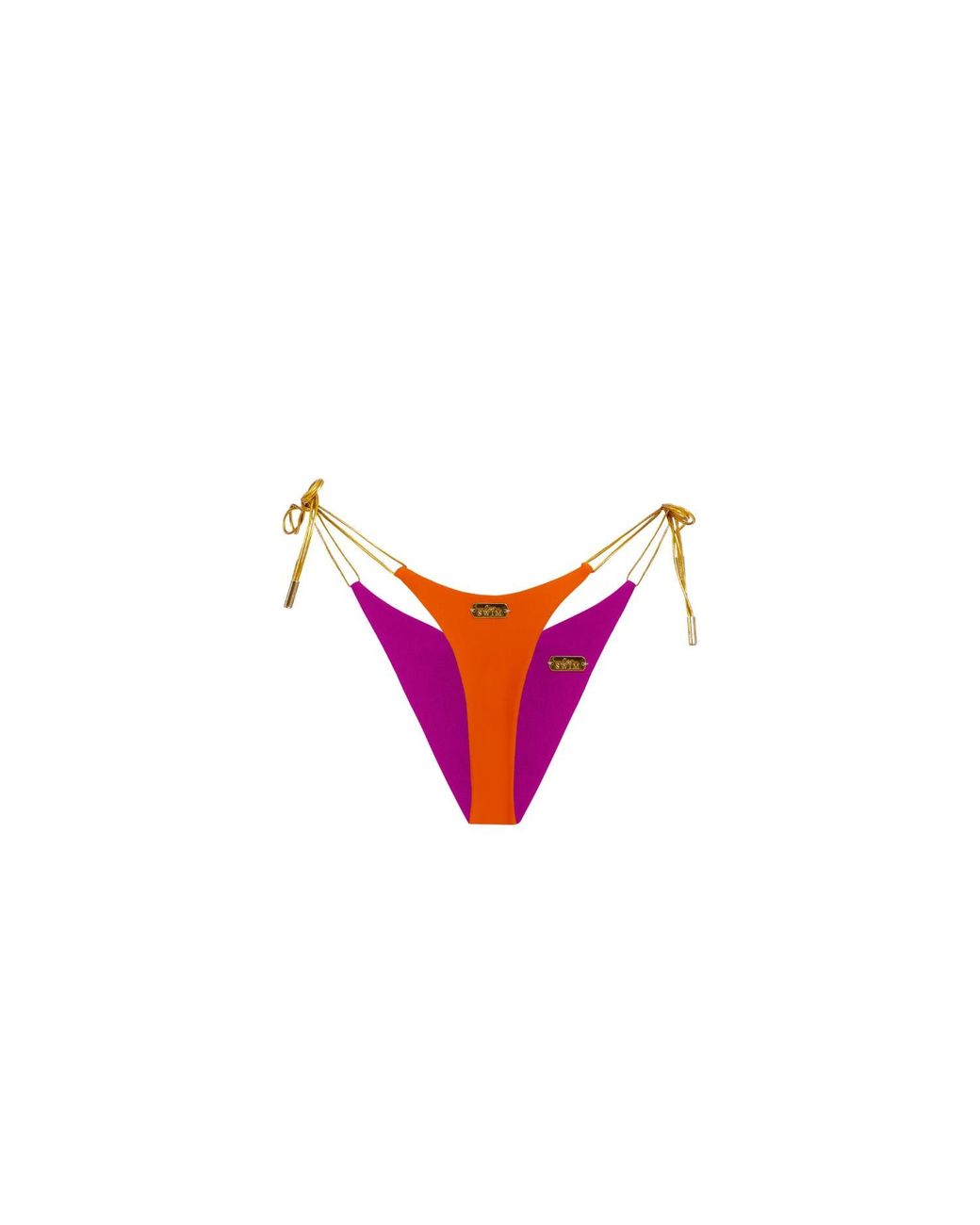 Capri Swim™ Orange Solmera Reversible Thongkini Bottom