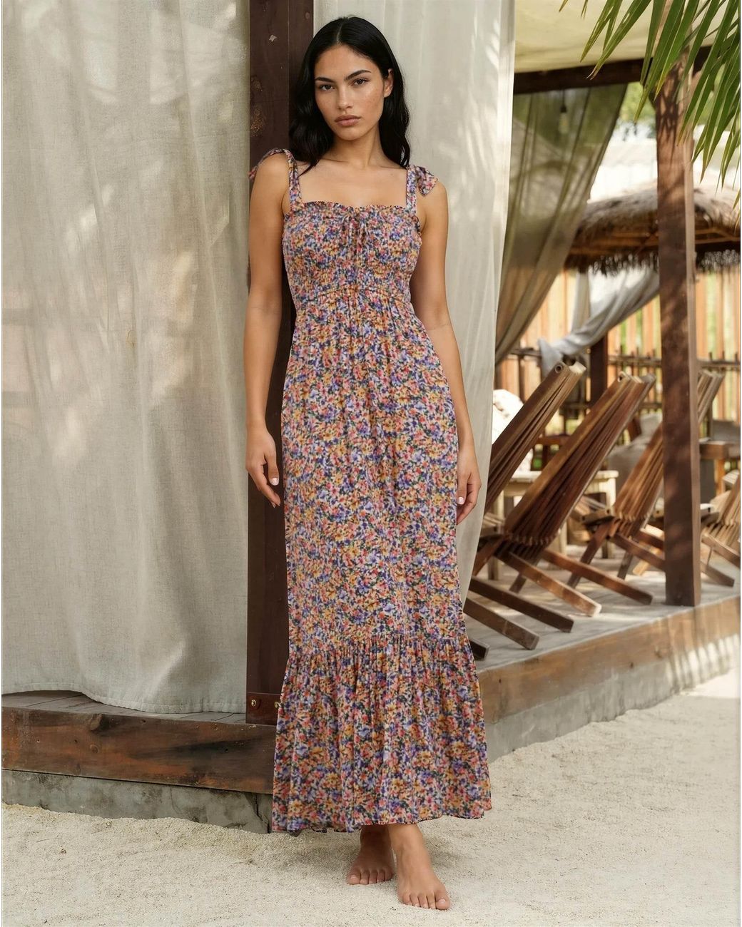 Yumi Kim Brown Neva Maxi Dress