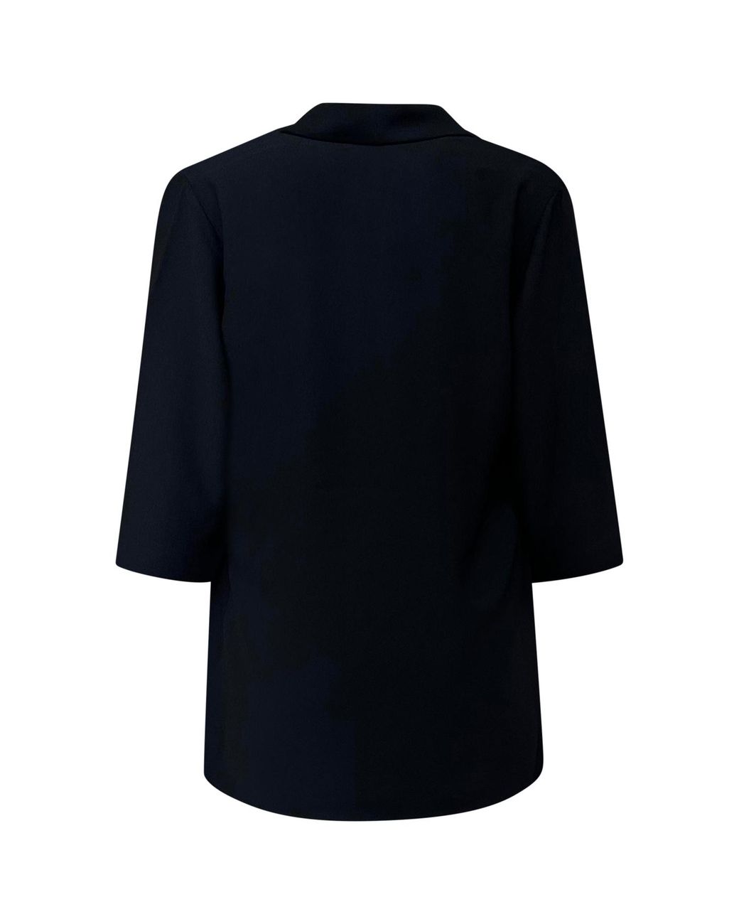 Perlavera Black Silvia Crepe Blouse