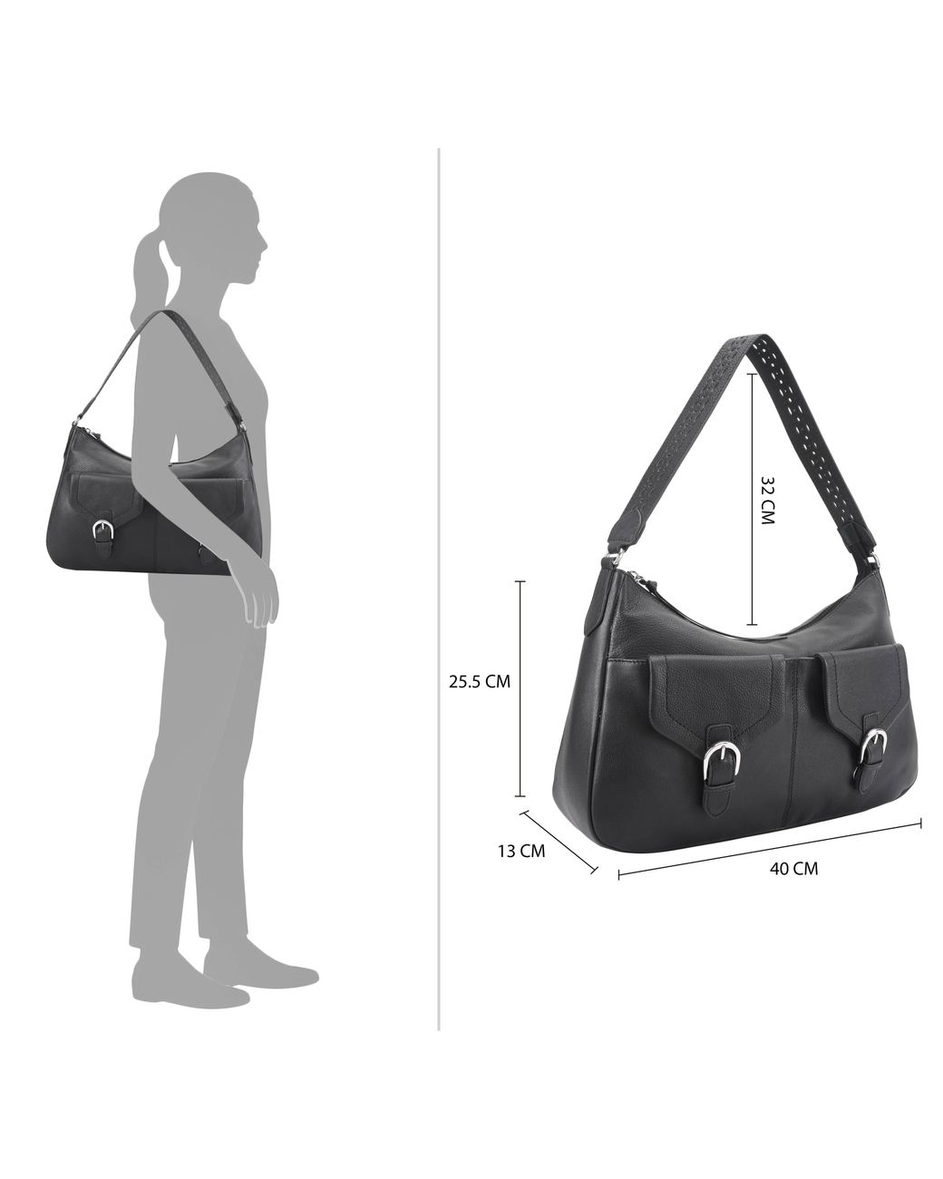Lloyd Baker Gray Stefania Shoulder Bag