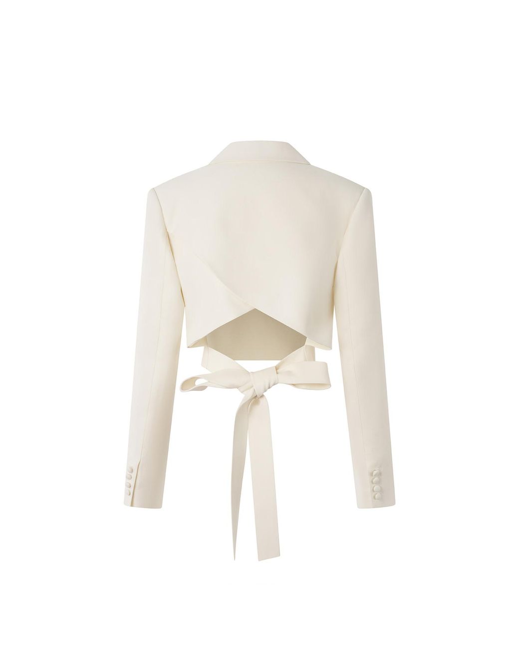 Emma Wallace White Lucile Jacket