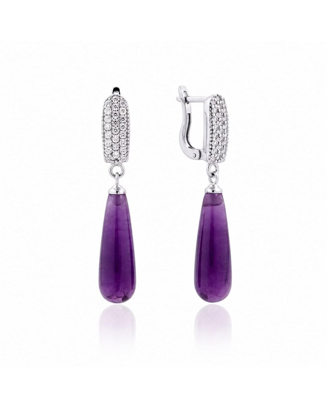 Najiba Purple Cascade Silent Amethyst