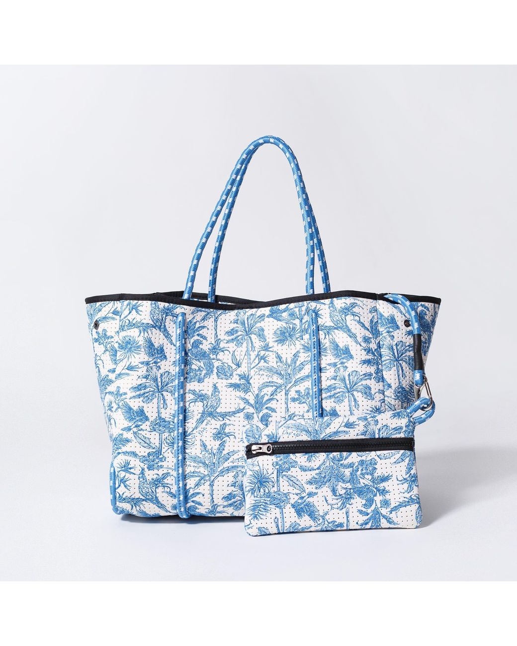 Pop Ups Brand Blue Everyday Tote Popups Toile