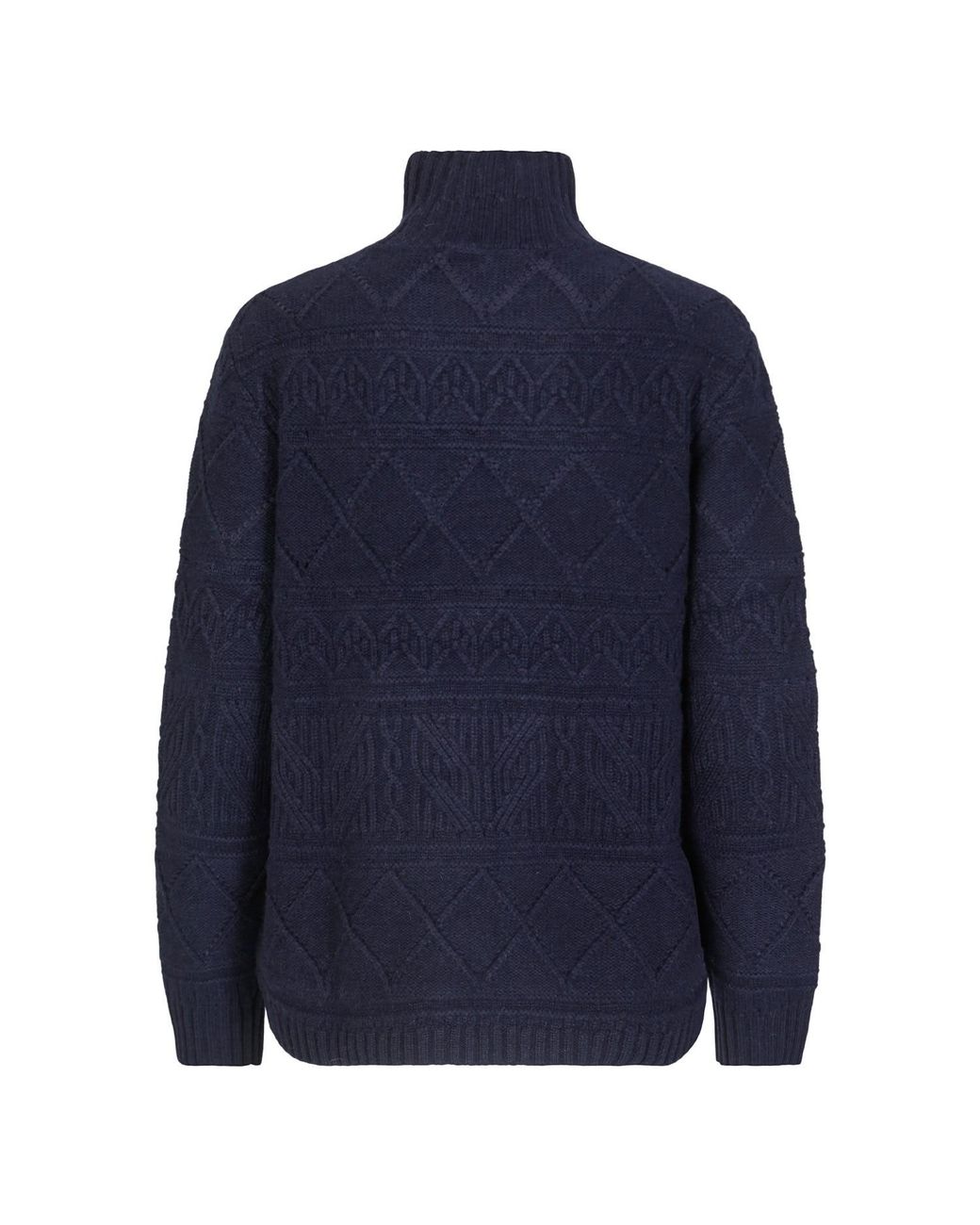 tirillm Blue Maja Soft Texture Knitted Pullover