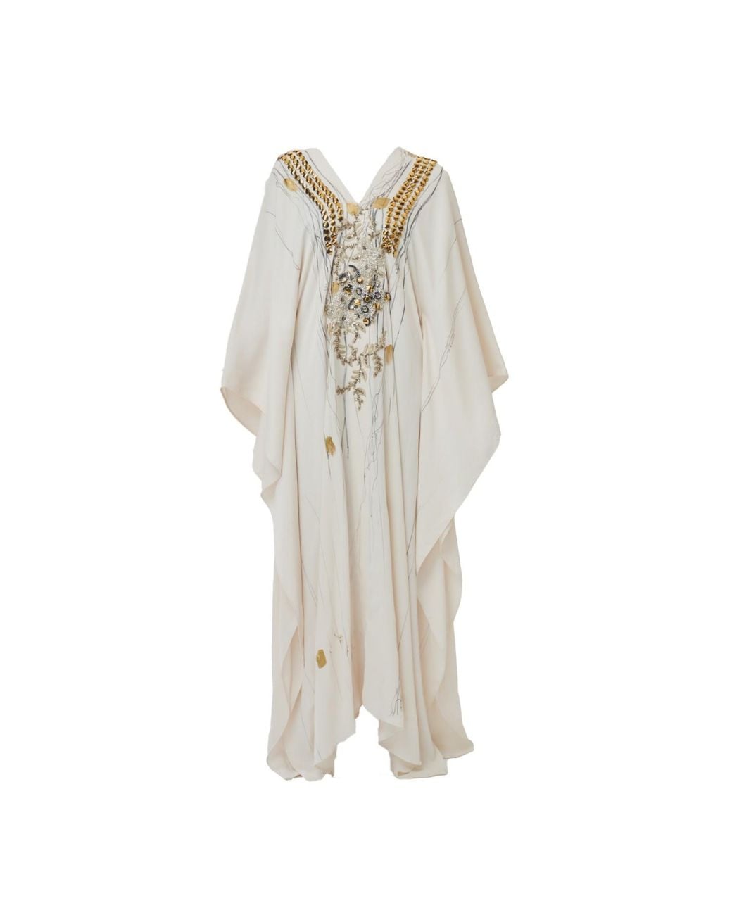 Saniya Khan Natural Leaf Caftan