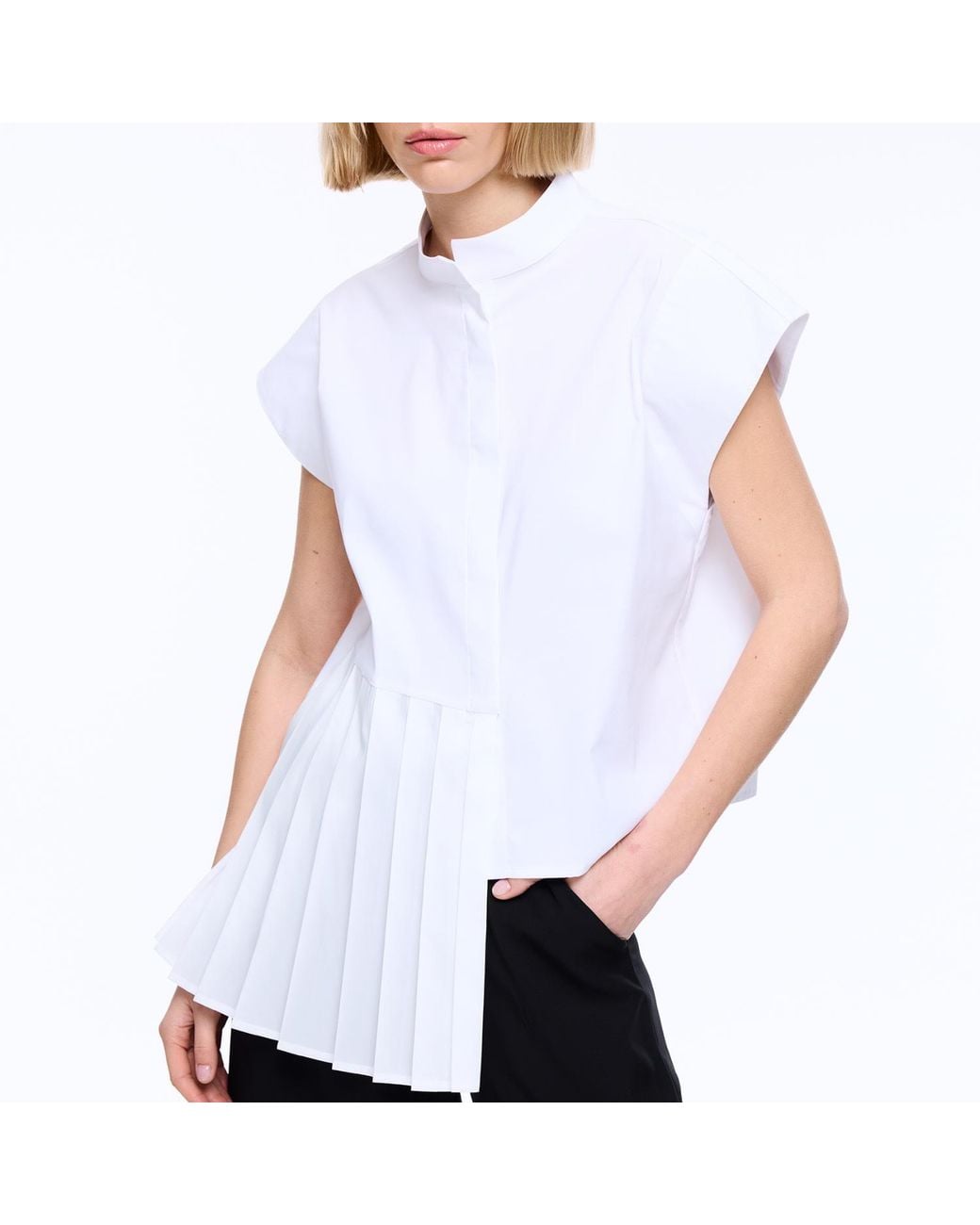 Mirimalist White Pliora Shirt