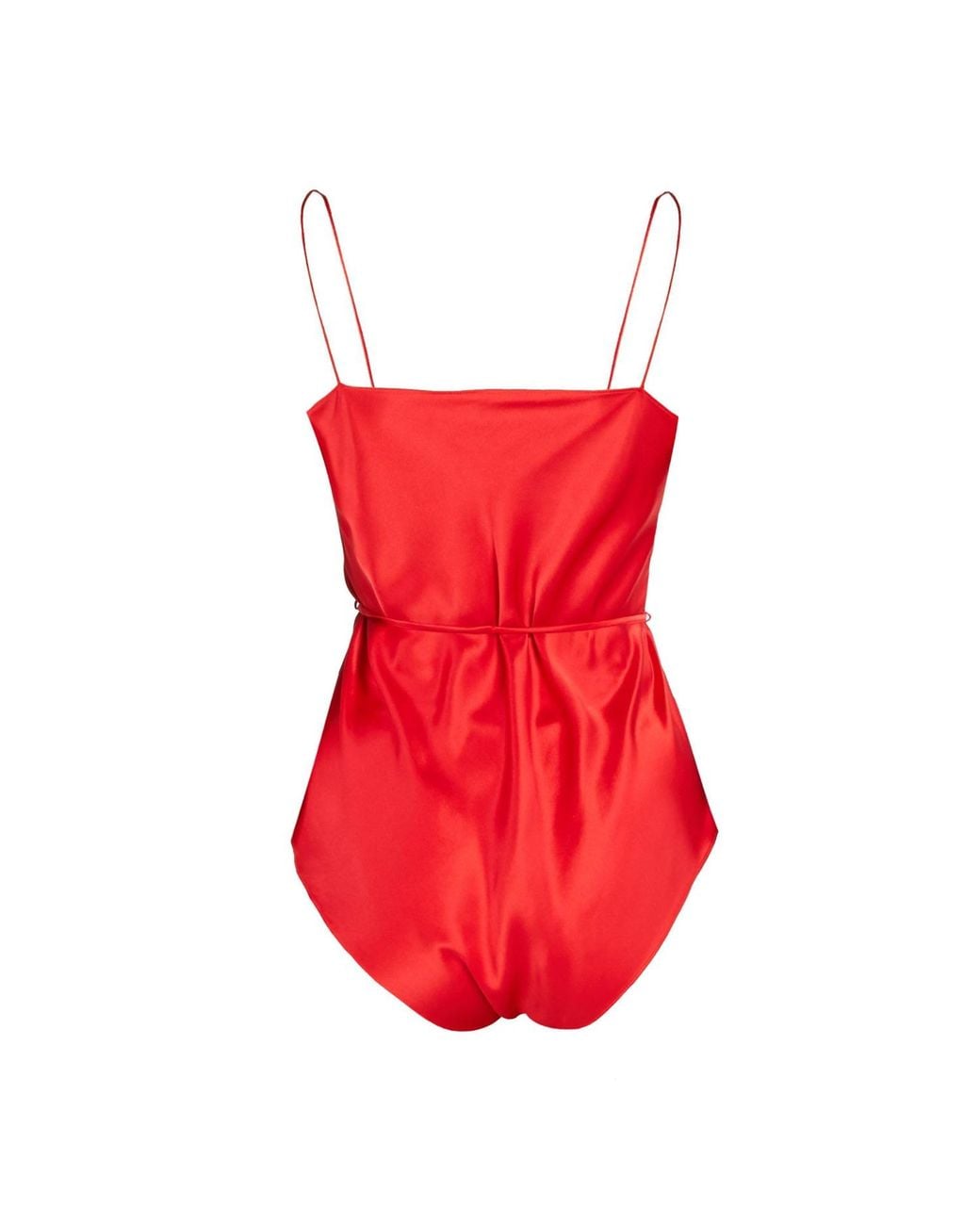 Maguy De Chadirac Red Classic Silk Teddy
