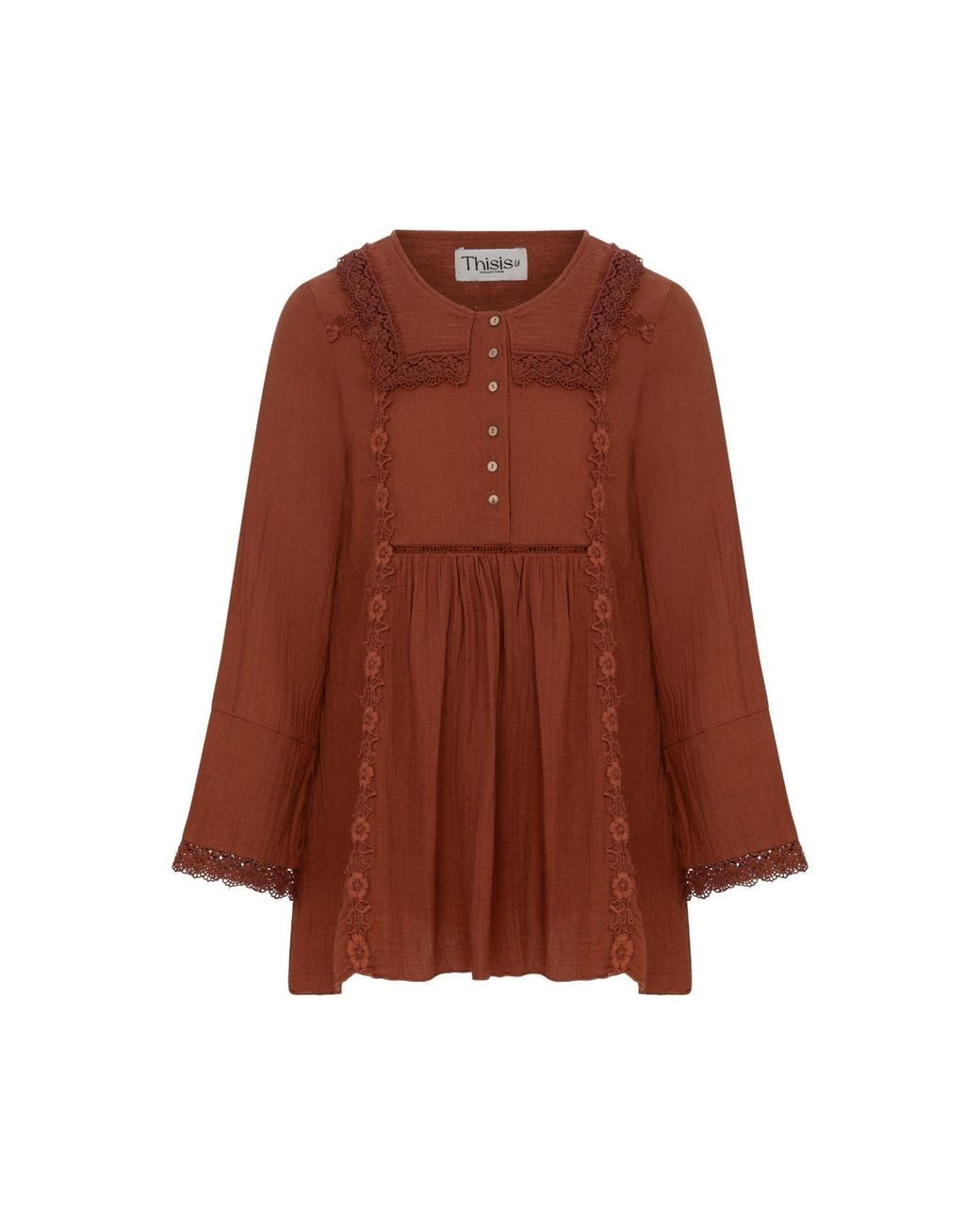 Thisisu Collection Brown Milan Mini Dress