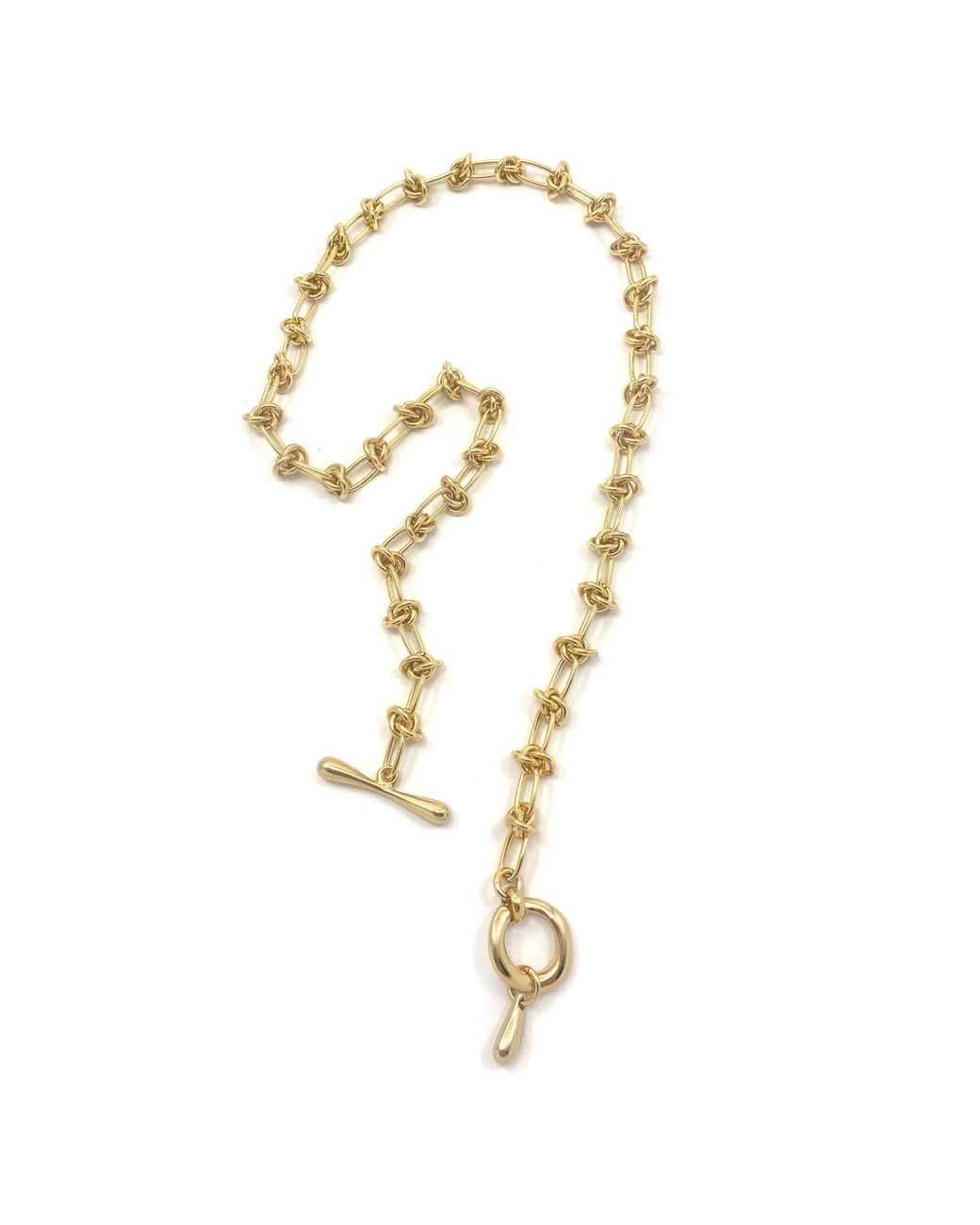 Biko Jewellery Metallic Echo Lariat