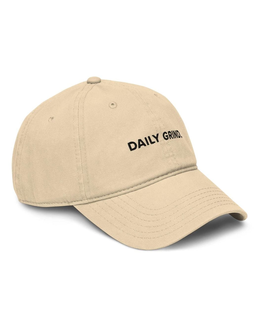 Anchor and Crew Neutrals Natural Gustatory Daily Grind. Cotton Embroidered Cap