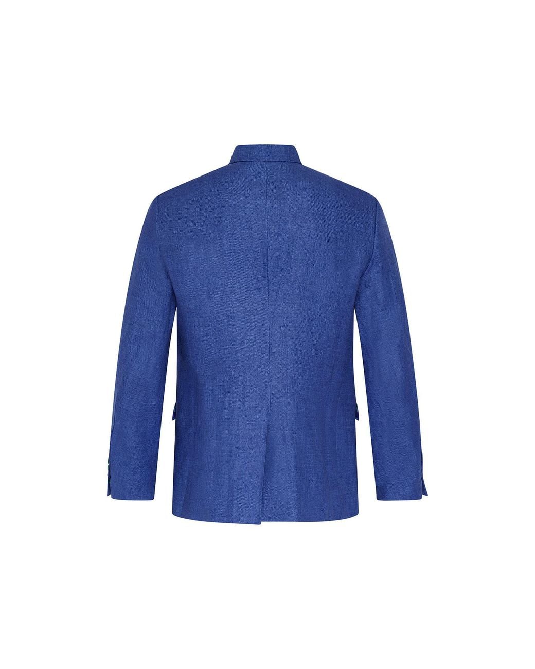 Beatrice von Tresckow Blue Azure Artie Linen Jacket for men