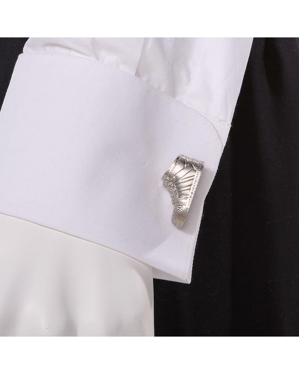 Gresham Blake Gray Hightop Trainer Cufflinks for men