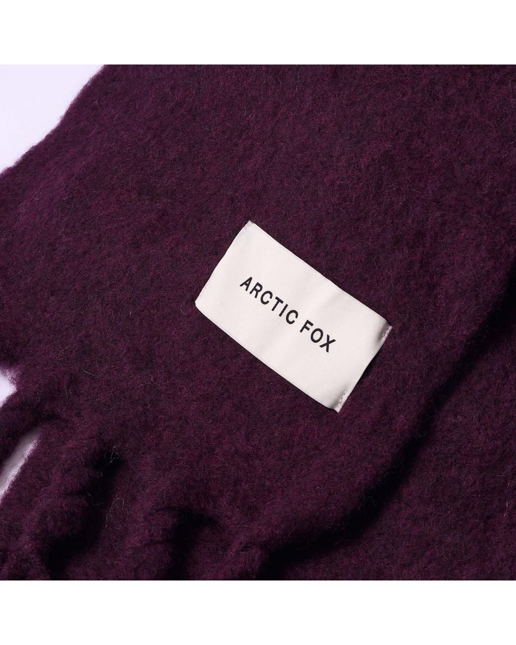 Arctic Fox & Co. Purple The Cloud Scarf