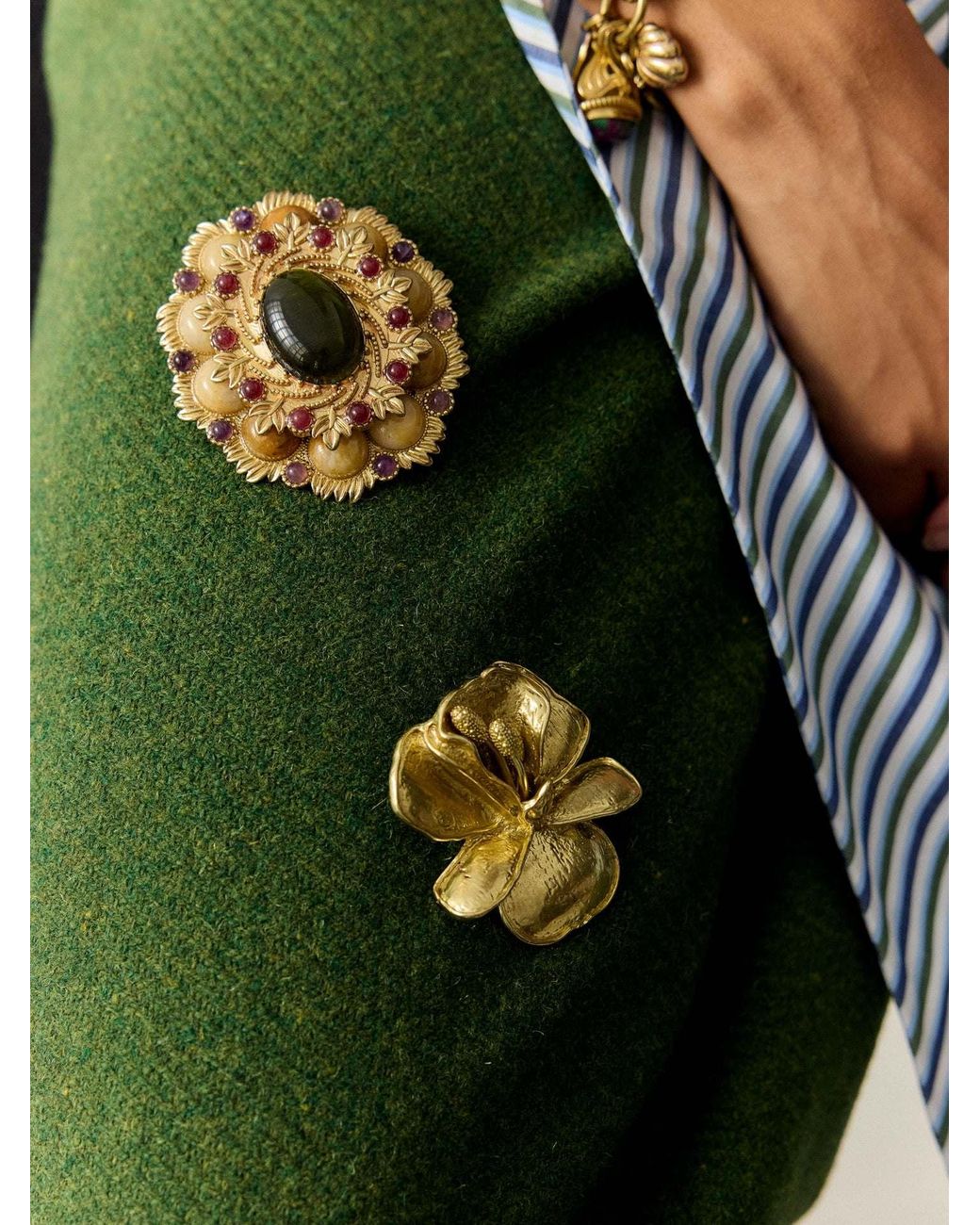 Sita Nevado Metallic Mildred Brooch