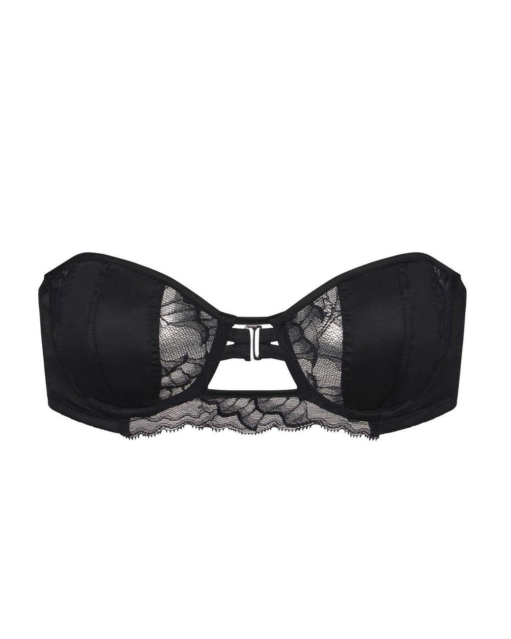 Lunatic Femme Black Rider Convertible Balconette Bra